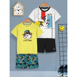 HELLCAT Boys Printed T-shirt with Shorts-picture-41