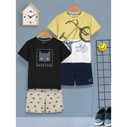 HELLCAT Boys Printed T-shirt with Shorts-picture-15