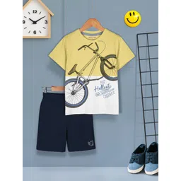 HELLCAT Boys Printed T-shirt with Shorts-picture-30