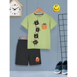 HELLCAT Boys Printed T-shirt with Shorts-picture-29