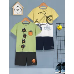 HELLCAT Boys Printed T-shirt with Shorts-picture-19