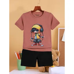 HELLCAT Boys Printed T-shirt with Shorts-picture-40