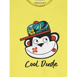 HELLCAT Boys Printed T-Shirt With Shorts image 2