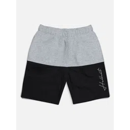 HELLCAT Boys Regular Fit Mid-Rise Cotton Shorts-picture-11
