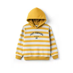 HELLCAT Boys Striped Hooded Cotton Sweatshirt-picture-30