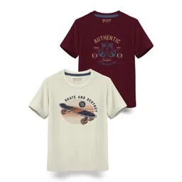 HELLCAT Boys Typography 2 Printed T-shirt-picture-20