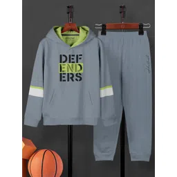 HELLCAT Boys Typography Printed T-Shirt And Joggers-picture-22