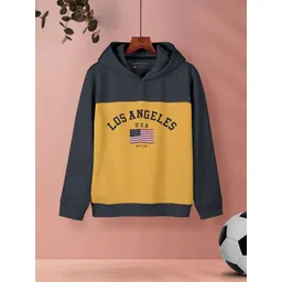 HELLCAT Girls Colourblocked Hooded Sweatshirt-picture-42