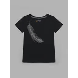 HELLCAT Girls Graphic Printed Cotton T-shirt-picture-14