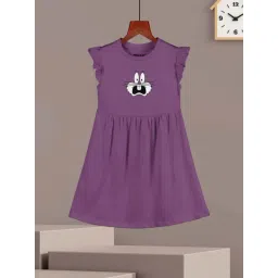 HELLCAT Girls Mauve Printed Dresses-picture-30