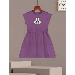 HELLCAT Girls Mauve Printed Dresses-picture-16