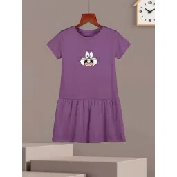 HELLCAT Girls Mauve Printed Dresses-picture-47