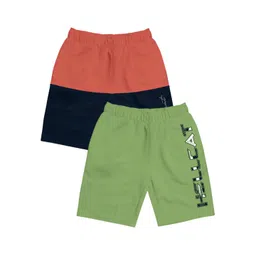 HELLCAT Girls Pack Of 2 Printed Cotton Shorts-picture-37