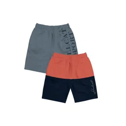 HELLCAT Girls Pack Of 2 Printed Cotton Shorts-picture-49