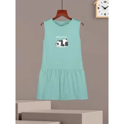 HELLCAT Girls Printed Cotton A-Line Dress-picture-28