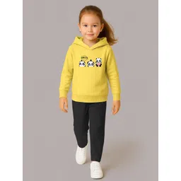 HELLCAT Girls Printed Long Sleeves Sweatshirt With Jogger-picture-13