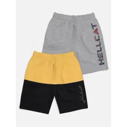 HELLCAT Kids Multicolor Printed  Shorts-picture-41