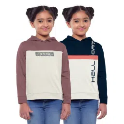 HELLCAT Multicolor Color Block Full Sleeves Sweatshirt(Pack Of 2)-picture-24