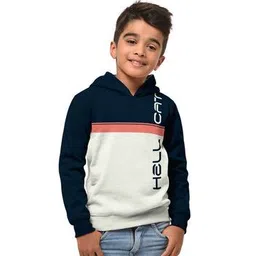 hellcat Typographic Print Hooded T-Shirt-picture-14