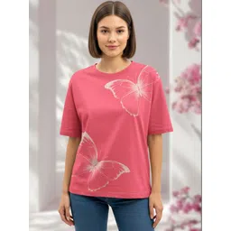 HELLCAT Women Printed T-shirt-picture-17