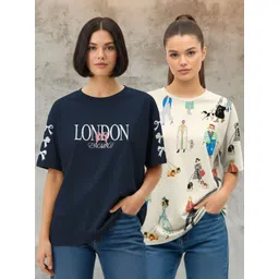 HELLCAT Women Typography Printed T-shirt-picture-13