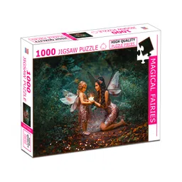 hellofriend books Hello Friends Musical Fairies 1000-Piece Jigsaw Puzzles for Kids and ChildrensRealistic illustration Challenging Brain Booster Gifts, Fun and Creative Fun Game - Ages 9+ (1000 Pcs)-picture-20