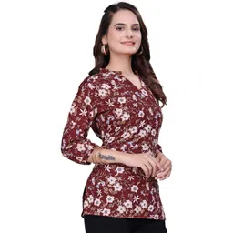HEMANG FASHION Floral Embroidered Top-picture-34