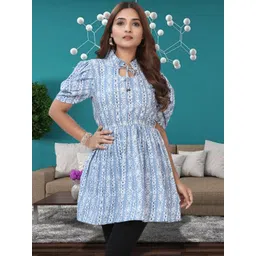 HEMANG FASHION Women Turquoise Blue Solid Other Tops-picture-19