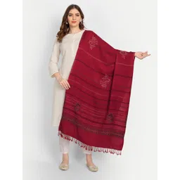 hemkunt fabric Hemkunt Women Fabric Women Pashmina Woven Design Stole-picture-29
