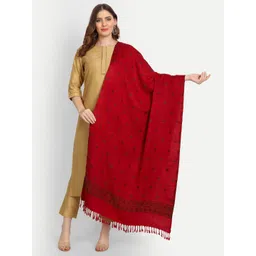 Hemkunt Fabric Women Pashmina Woven Design Stole With Tasselled-picture-28