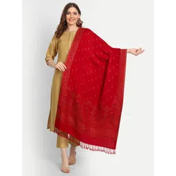 Hemkunt Fabric Women Woven Design Stole-picture-24