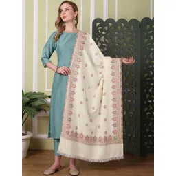 Hemkunt Fabric Women Woven Design Stole-picture-16