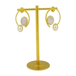 HENA DESIGNS LLP Circular Half Hoop Earrings-picture-17