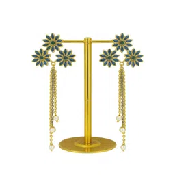 HENA DESIGNS LLP Floral Drop Earrings-picture-19