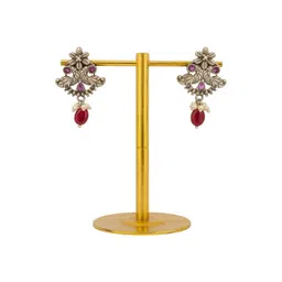 HENA DESIGNS LLP Floral Drop Earrings-picture-5