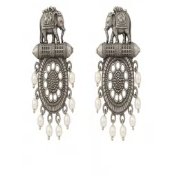 HENA DESIGNS LLP Geometric Drop Earrings-picture-13