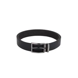 HENEDA Men Black Leather Formal Belt-picture-23