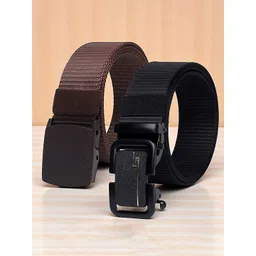 HENEDA Men Pack Of 2 Textured Belt-picture-31