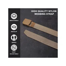HENEDA Men Pack Of 2 Woven Design Belt image 3