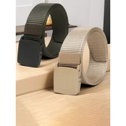 HENEDA Men Textured 2 Belt-picture-33