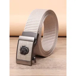 HENEDA Men Woven Design Stretchable Canvas Belt-picture-9