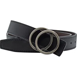 heneda Women Casual Black Synthetic Belt-picture-3