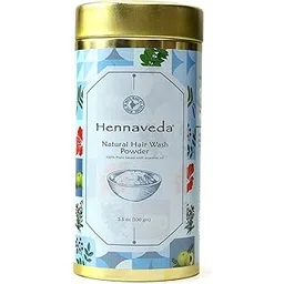Hennaveda Herbal Hair Wash Powder | No Preservatives Chemical-Free Natural Hair Cleanser Powder with Lavender Essential Oil for Hair, Scalp and All Hair Types | Ideal For Men and Women (100 g)-picture-28