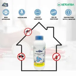 Heranba 1 Litre Baxstorm Beta Cyfluthrin 2.45% SC Insecticide for Mosquitoes, Cockroaches &a; Houseflies, ATS/001 image 3