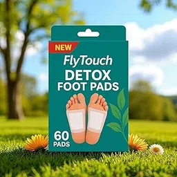 Herbal Foot Detox Pads – 60 Night Patches for Body Cleansing, Improved Sleep, Relaxation, Pain Support and Wellness with Easy Adhesive Sheets-image-5