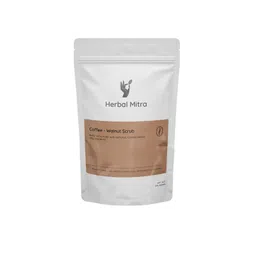 Herbal Mitra Coffee Face Scrub With Walnut For Glowing Skin - 100 g-picture-35