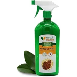 Herbal Strategi Bed Bug Repellent Refill -500ml | Natural, Vegan & Eco-Friendly | 100% Herbal and Chemical free | Baby and Pet safe | Ayush certified-picture-30