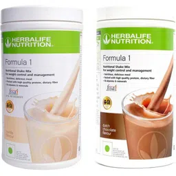 Formula 1 Nutritional Shake- Vanilla& Chocolate Flavor for Weight Loss Chocolate & Vanilla Powder-image-28