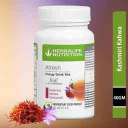 herbalife Afresh Energy Drink – Kashmiri Kahwa (40g) | Boosts Energy & Weight loss KASHMIRI KAHWA FLAVOUR Powder-picture-22