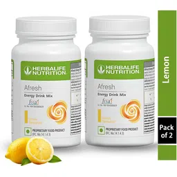 herbalife Afresh Energy Drink–Lemon(50g) | Pack of 2 | Refreshing Energy & Weight Loss | Lemon Powder-picture-14